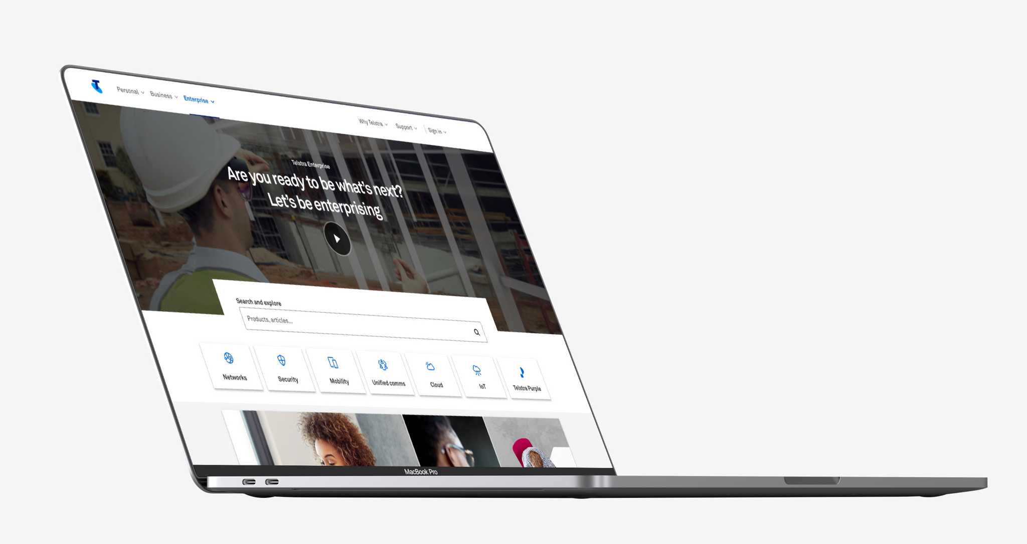 1 telstra homepage